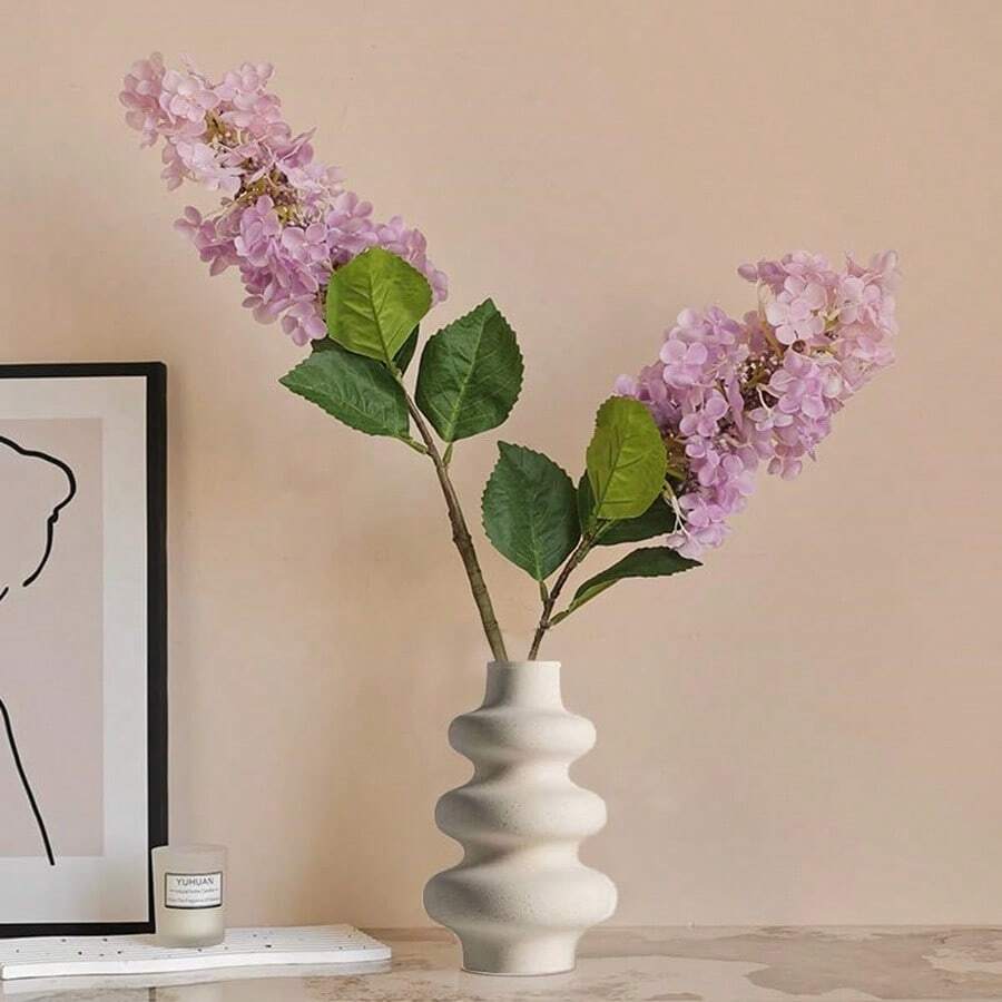 Ceramic Vase, Modern Home Decor, Round Vases,Modern Dried Flower Vases