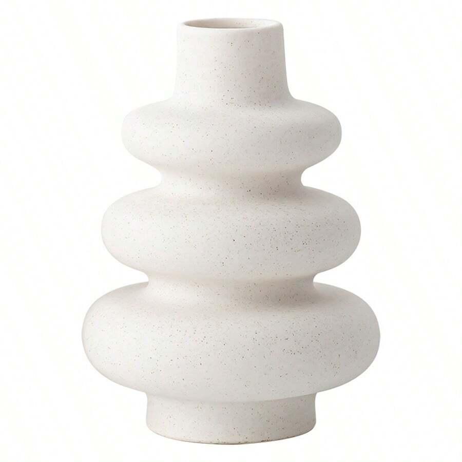 Ceramic Vase, Modern Home Decor, Round Vases,Modern Dried Flower Vases